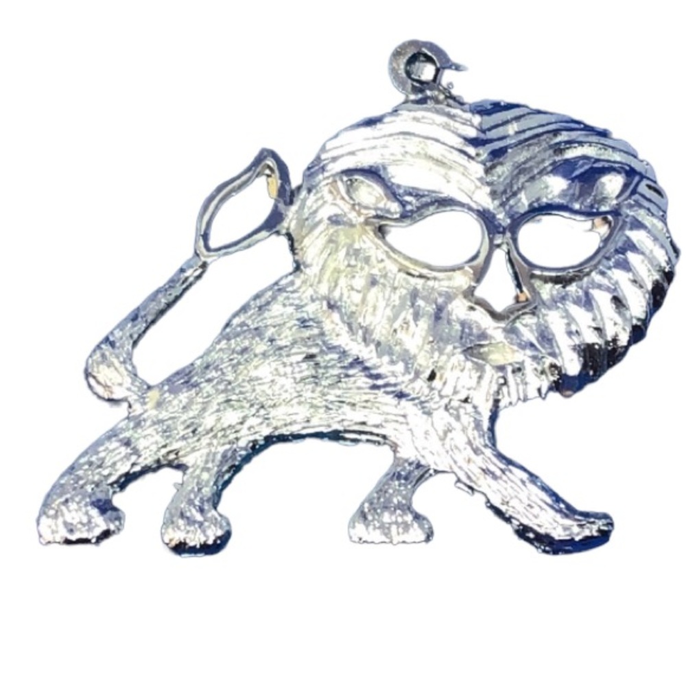 🦁🦁🦁Sterling Silver “LEO” sign Lion Pendant